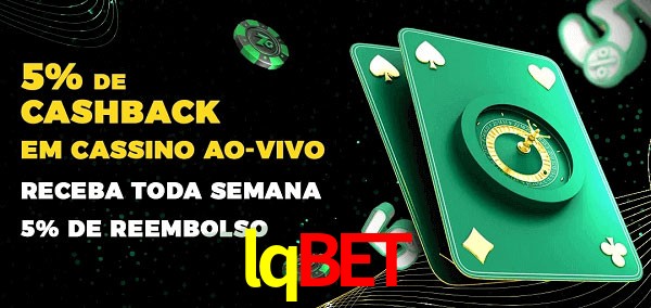 Promoções do cassino ao Vivo lqbet